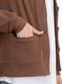 Brown RD-Button Sweater